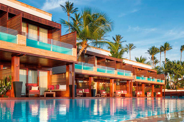 Fachada frontal do Hotel Essenza em Jericoacoara