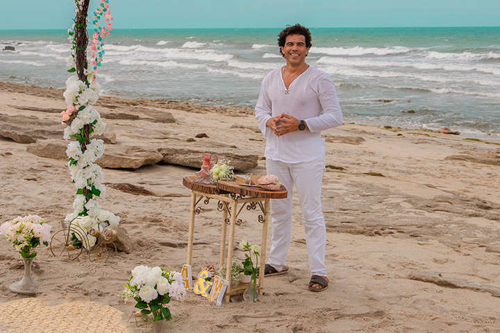 Celebrante de Casamentos na praia de Jericoacoara